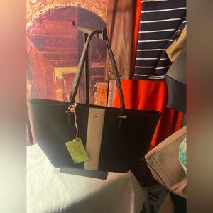 Kate Spade black and white purse